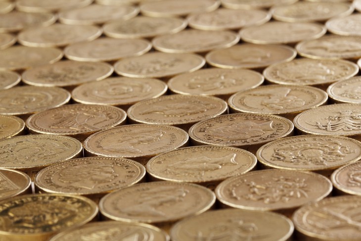 Pound coins